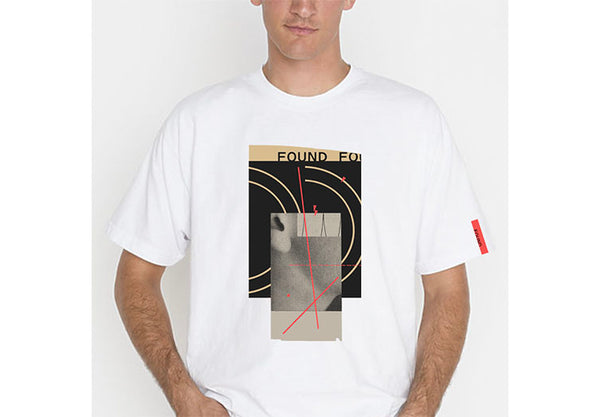 FOUND Collage T-Shirt (White)